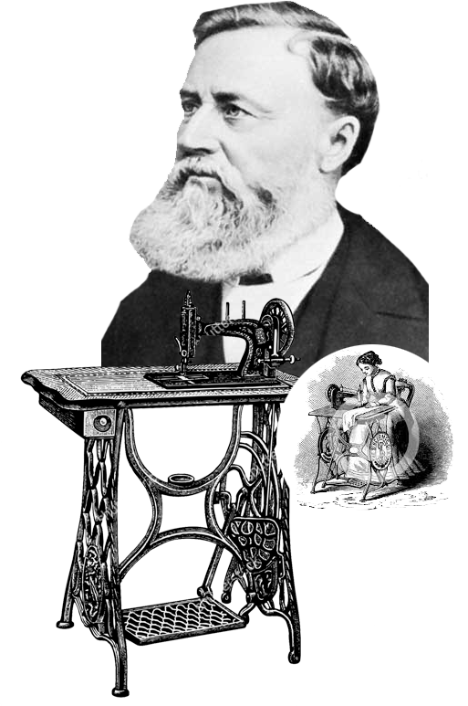 Isaac M. Singer, Inventor of the Singer Sewing Machine