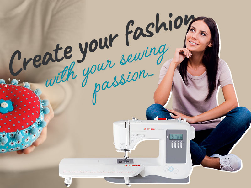 Sewing is Art - Singer Sewing Machine