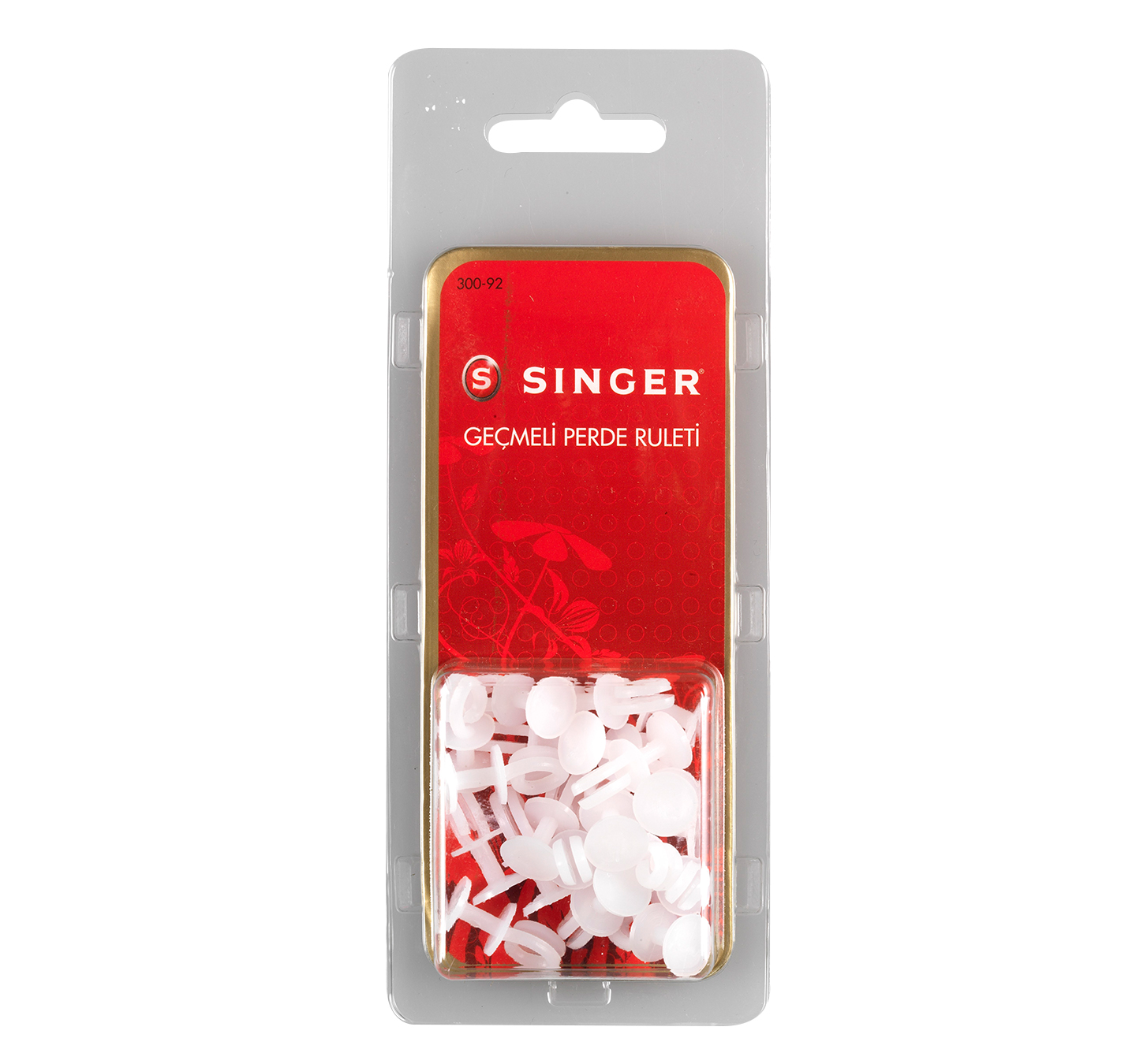 SINGER 300-92 CURTAIN ROULETTE HOOKED