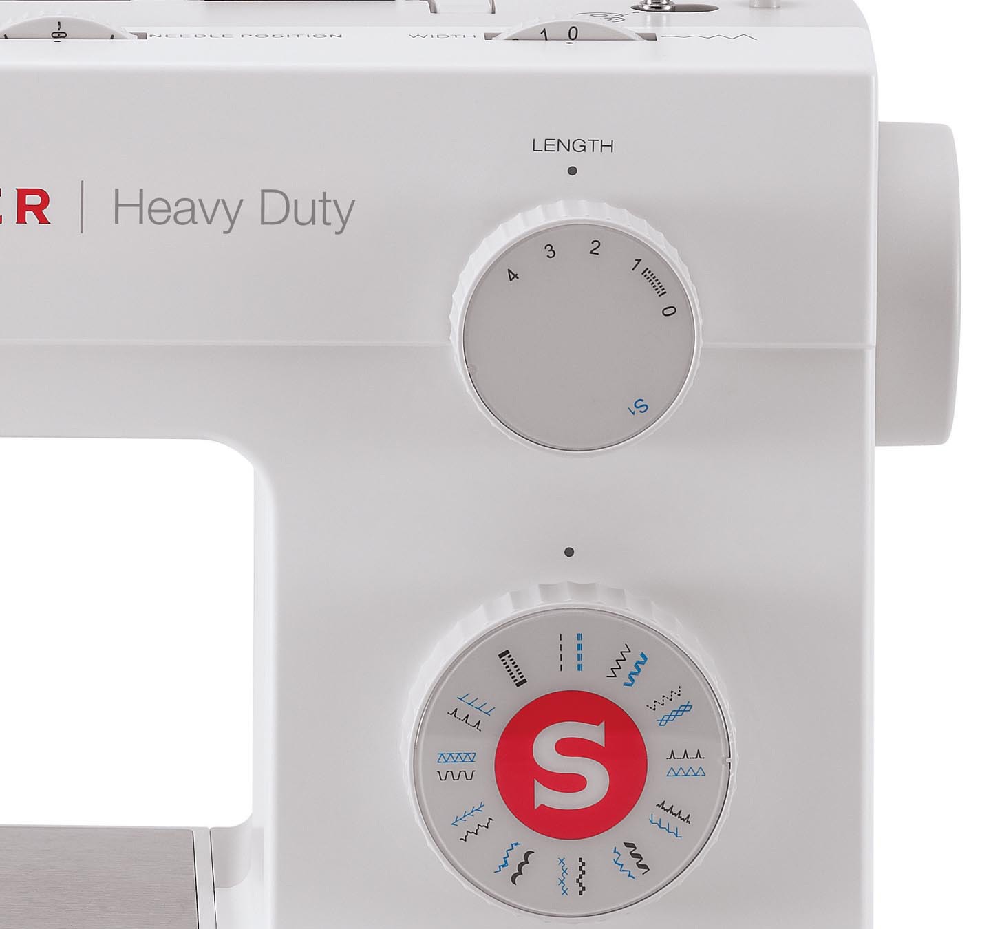 Singer Heavy Duty 5523 Sewing Machine, White