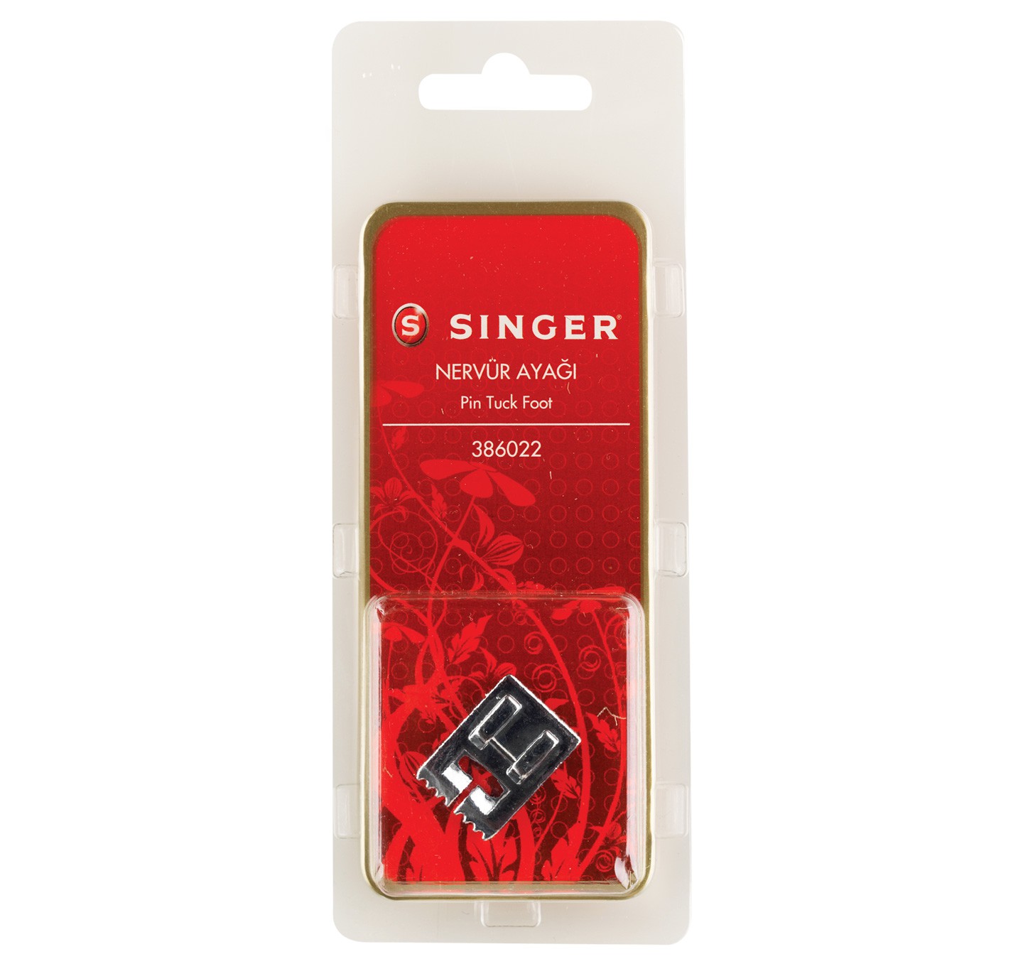 SINGER PIN TUCK FOOT - 386022-BLS